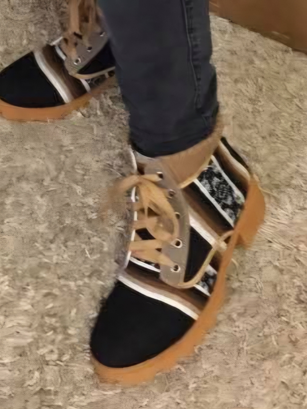 Authentic Handmade Alpaca Wool Boots – Nazca Lines Lining – Artisan LaceUp